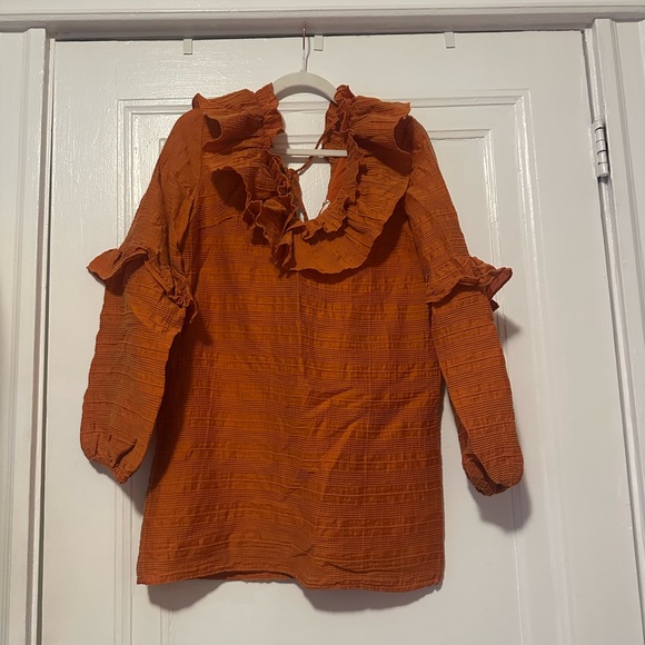 Tularosa Ruffle Dress - Picture 2 of 8